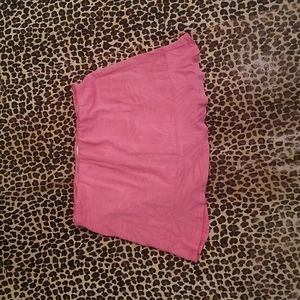 Bubblegum Pink Ruffle Tennis Skort